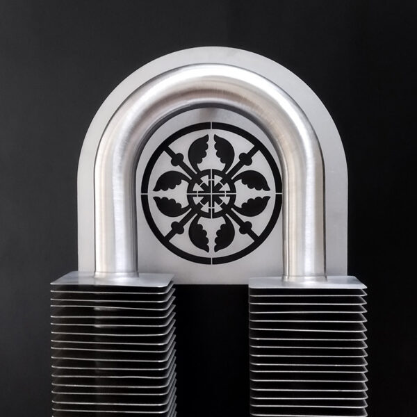 Radiateur design VD 4634 Art nouveau avec décor